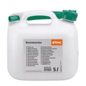 Bidon de carburant standard Stihl 5 litres plastique transparent