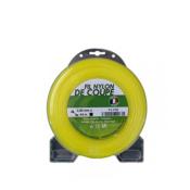 Coque fil nylon de coupe Ø 3,00 mm x 44 mètres (carré)