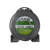 Coque fil nylon de coupe 2,4 mm x 88m