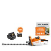 Taille-haies à batterie STIHL HSA 56 pack intensif