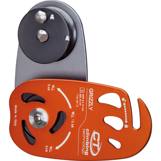 Poulie d'abattage Grizzly Climbing technologie